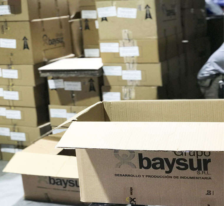Baysur -Indumentaria